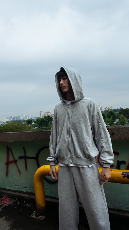 Aúre Wave Zip-up Hoodie